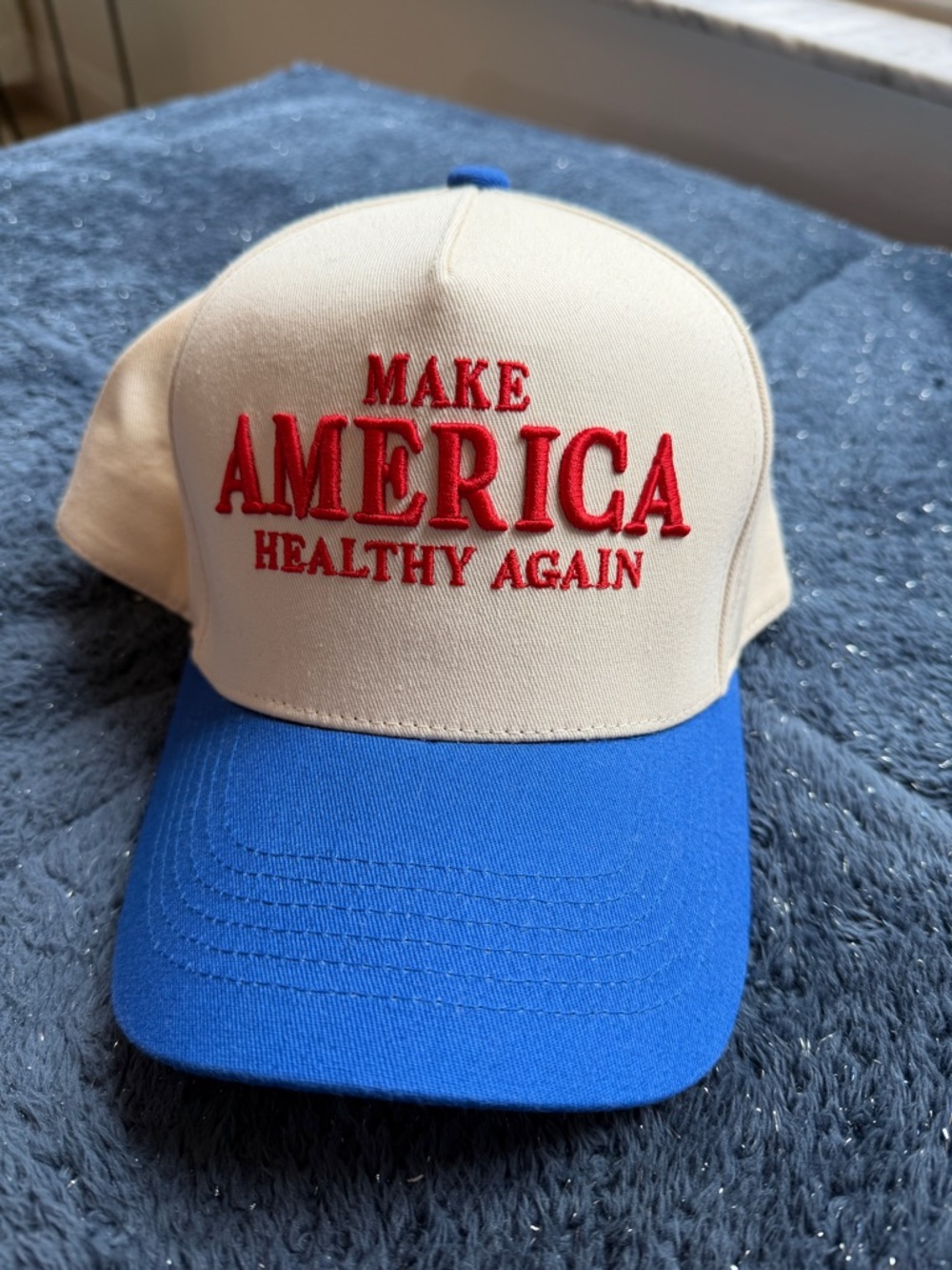Make America Healthy Again Embroidered Cap -Conviction Co.